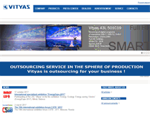 Tablet Screenshot of en.vityas.com